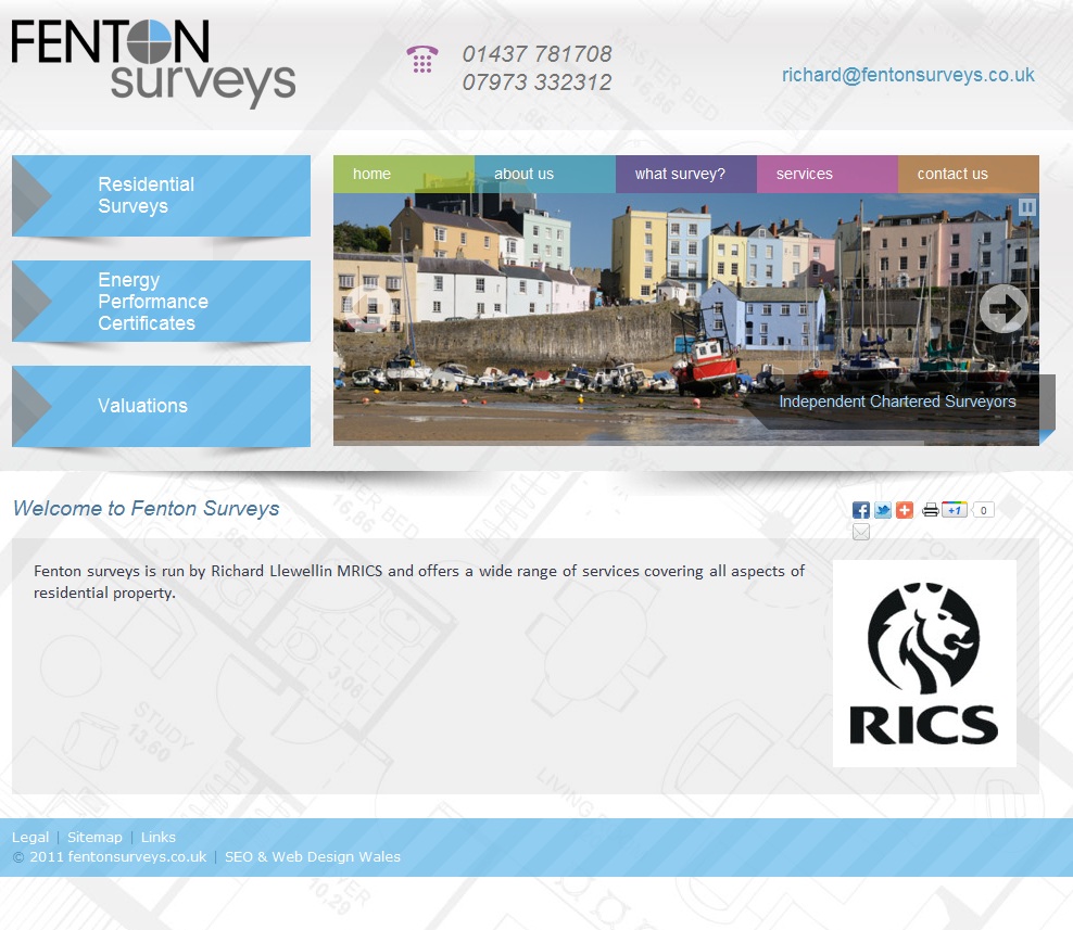 Fenton Surveys New Website